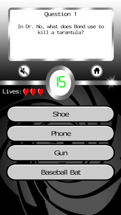 #2. James Bond: Ultimate Fan Quiz (Android) By: The QuizNet