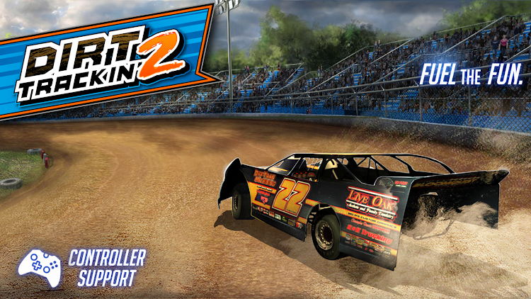 #4. Dirt Trackin 2 (Android) By: Bennett Racing Simulations, LLC