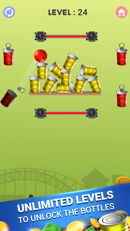 #9. Ball Hit Throw Ball Knockdown (Android) By: CoreOne Games