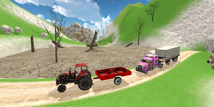 #7. Offroad Hinge Transport Truck (Android) By: Gamers Joyland