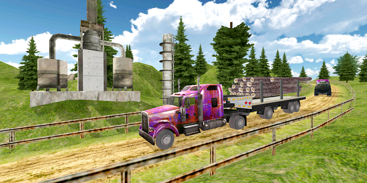 #8. Offroad Hinge Transport Truck (Android) By: Gamers Joyland