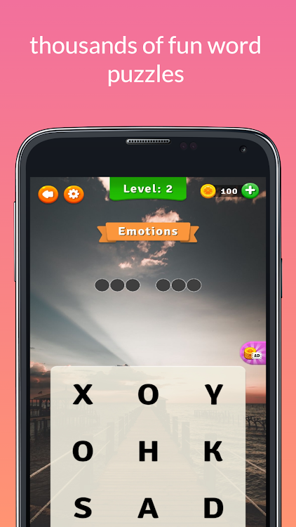 #2. Wonders of Words : word find (Android) By: appsahtout