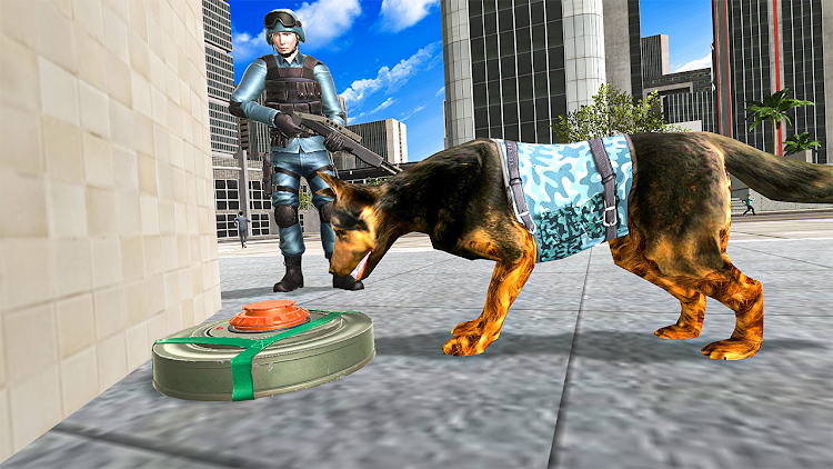 #5. US Police Security Dog Chase (Android) By: Gamepause Studio