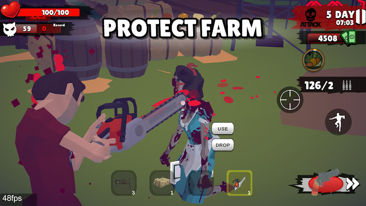 #8. Zombie Ranch Simulator Survive (Android) By: BearBob.studio