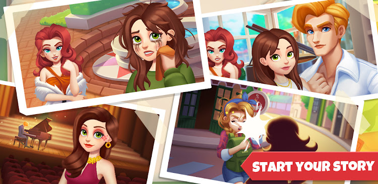 #6. Makeover Story: Fashion Merge (Android) By: Jewel Loft