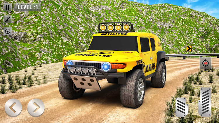 #4. 4x4 SUV Car Driving Simulator (Android) By: Funsol Gaming