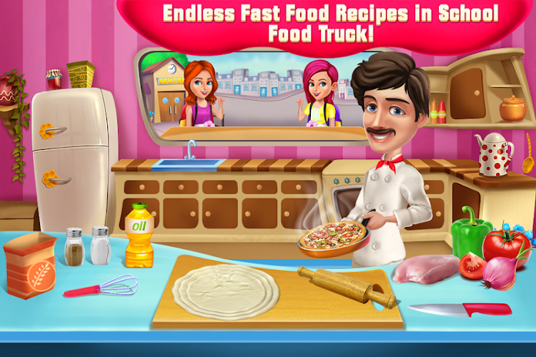 #6. Food Truck Cooking & Cleaning (Android) By: rosytales