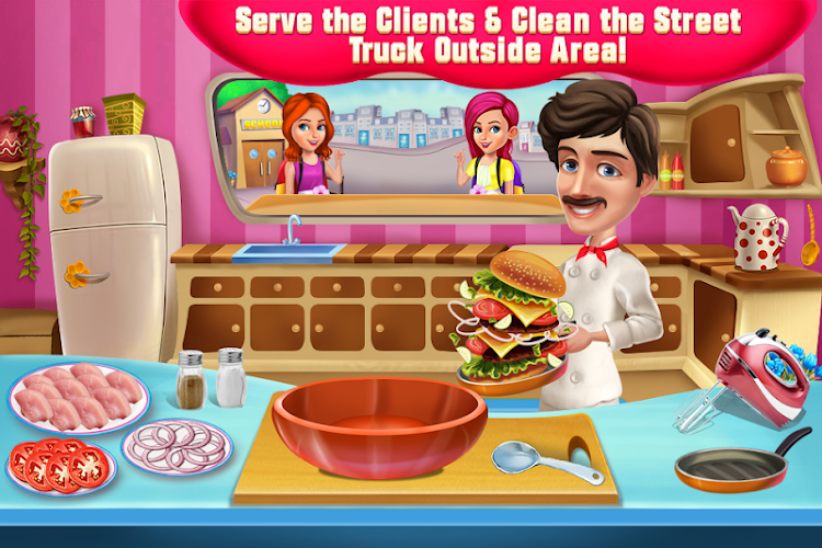 #7. Food Truck Cooking & Cleaning (Android) By: rosytales