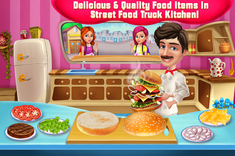 #8. Food Truck Cooking & Cleaning (Android) By: rosytales