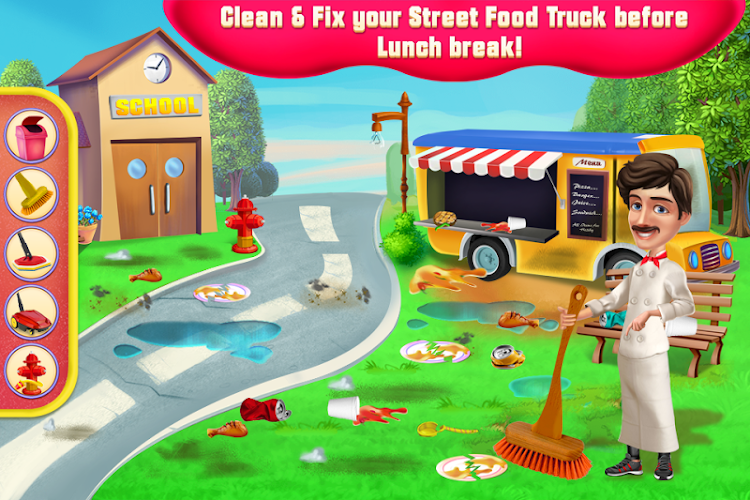 #9. Food Truck Cooking & Cleaning (Android) By: rosytales