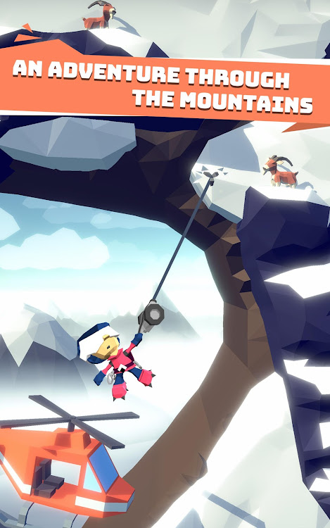 #2. Hang Line: Mountain Climber (Android) By: Yodo1 Games