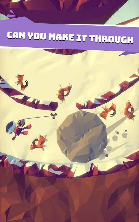 #6. Hang Line: Mountain Climber (Android) By: Yodo1 Games