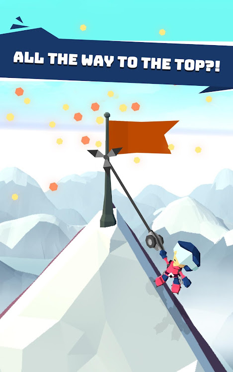 #7. Hang Line: Mountain Climber (Android) By: Yodo1 Games