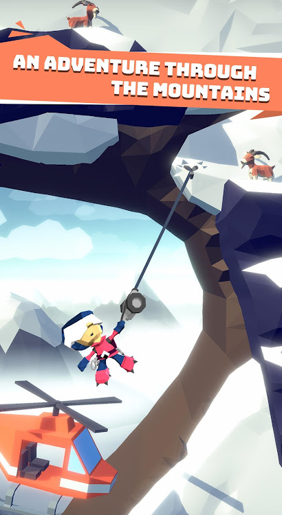 #10. Hang Line: Mountain Climber (Android) By: Yodo1 Games