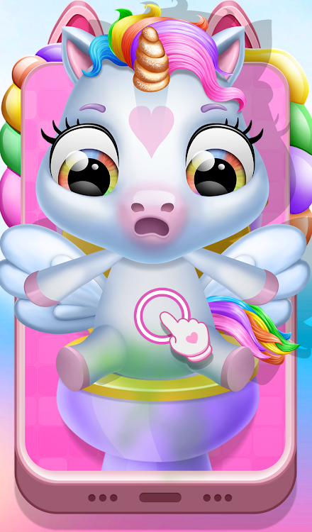 #5. Baby Unicorn Phone For Kids (Android) By: MagicToons