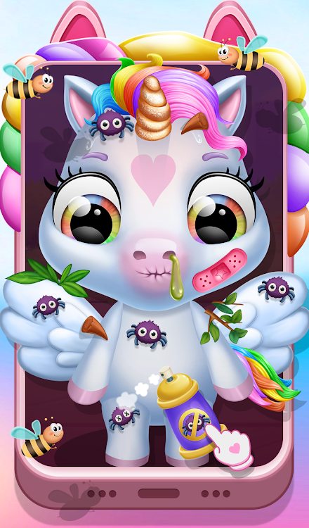 #8. Baby Unicorn Phone For Kids (Android) By: MagicToons