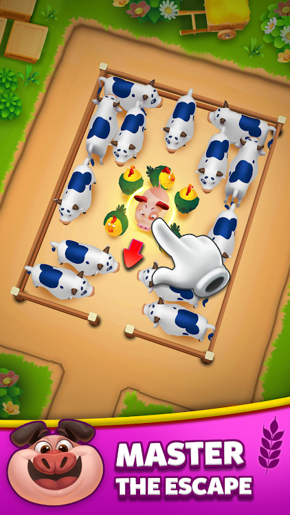 #7. Animal Farm Jam Parking 3D (Android) By: Vjctory