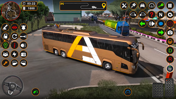 #4. OffRoad Bus:Bus Simulator Game (Android) By: Gaming Pod