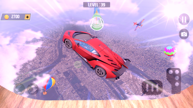 #2. Superhero Mega Ramp: Car Games (Android) By: Megus Games