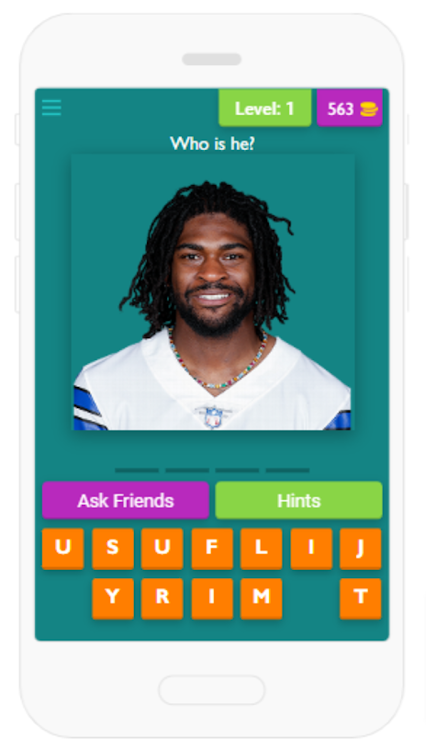 #6. Guess Dallas Cowboys Players (Android) By: muhammad alfit