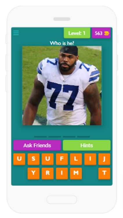 #8. Guess Dallas Cowboys Players (Android) By: muhammad alfit