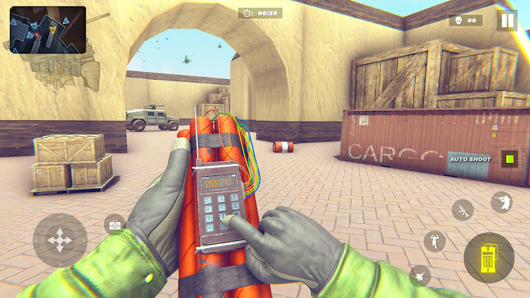 #4. Cover Strike FPS Ops Gun Games (Android) By: Strange Hero Monster Games