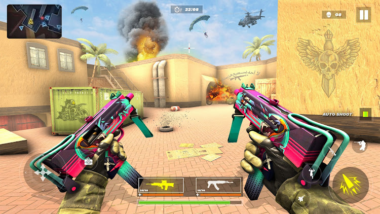 #7. Cover Strike FPS Ops Gun Games (Android) By: Strange Hero Monster Games