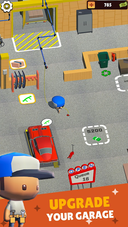 #6. Mechanic Tycoon : Fix My Car (Android) By: Soul Games