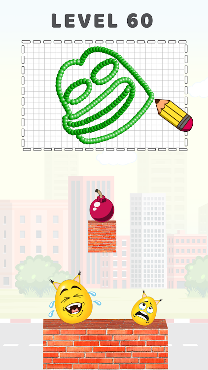 #4. Draw To Smash Eggs-Rescue Doge (Android) By: Buggies Kids