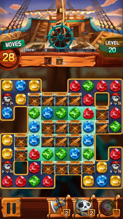 #5. Jewel Voyage: Match-3 puzzle (Android) By: ENPv1