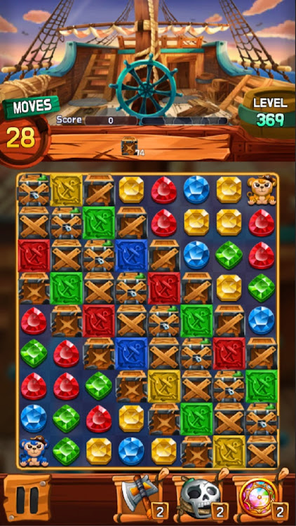 #6. Jewel Voyage: Match-3 puzzle (Android) By: ENPv1