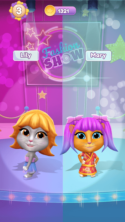 #7. Virtual Pet Lily 2 - Cat Game (Android) By: GravityCode