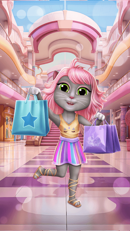 #8. Virtual Pet Lily 2 - Cat Game (Android) By: GravityCode