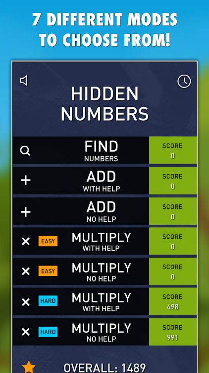 #5. Hidden Numbers PRO (Android) By: LittleBigPlay - Word, Educational & Puzzle Games