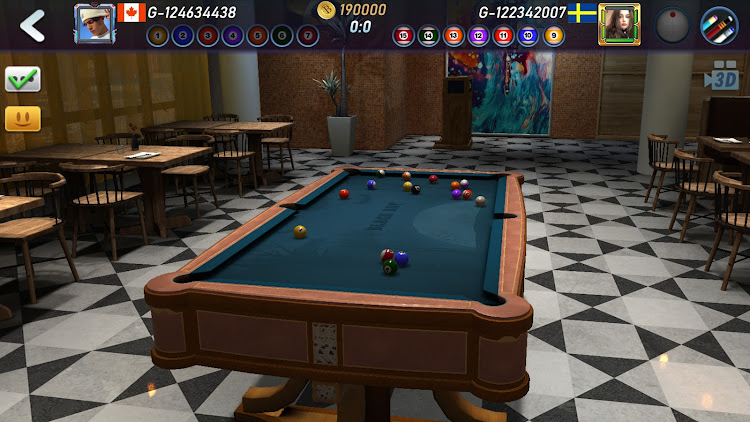 #3. Real Pool 3D 2 (Android) By: Feamber game