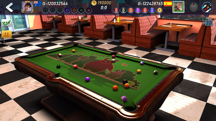 #6. Real Pool 3D 2 (Android) By: Feamber game