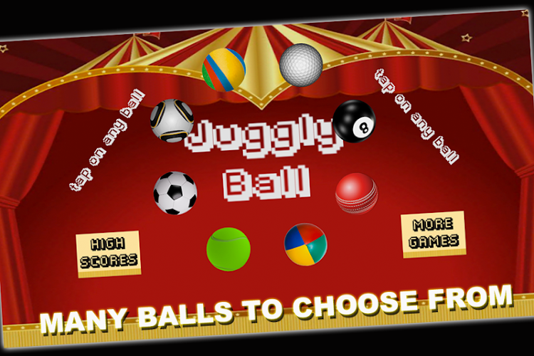 #5. Juggly Ball-Super Ball Juggle (Android) By: MouthShut Games