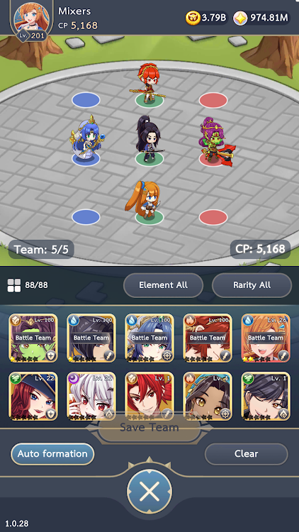 #8. Asura Hero: Idle RPG (Android) By: GAMEINDY