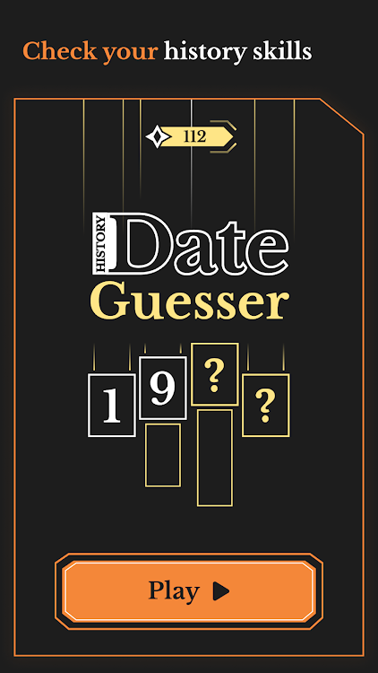 #6. History Date Guesser (Android) By: Szymon Gastoł