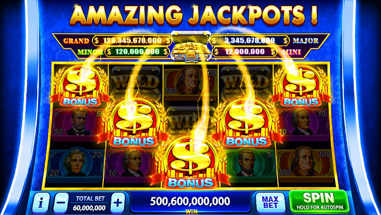 #7. Golden Jackpot Vegas Slots (Android) By: Greenlight Solution Tech Studio