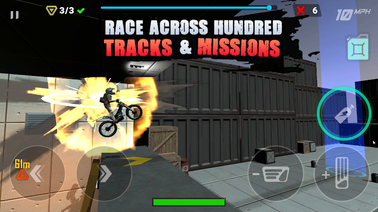 #2. Stunt Motorcycle: Extreme Spy (Android) By: Pulsar Studio Games