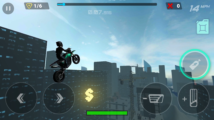 #4. Stunt Motorcycle: Extreme Spy (Android) By: Pulsar Studio Games