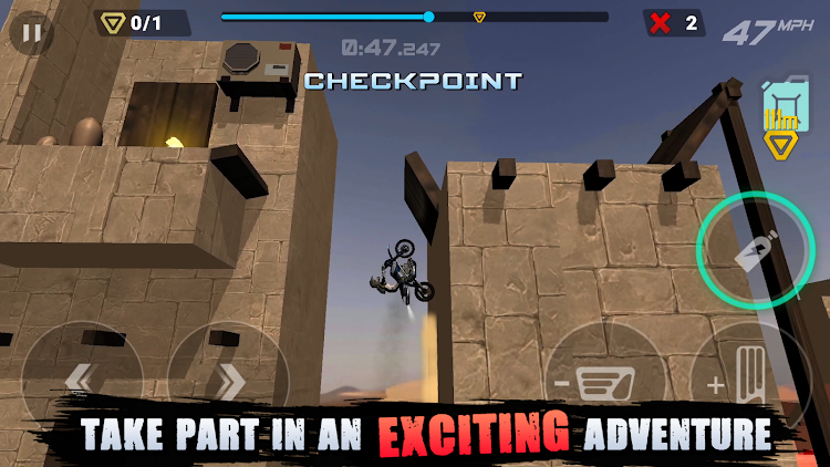 #6. Stunt Motorcycle: Extreme Spy (Android) By: Pulsar Studio Games