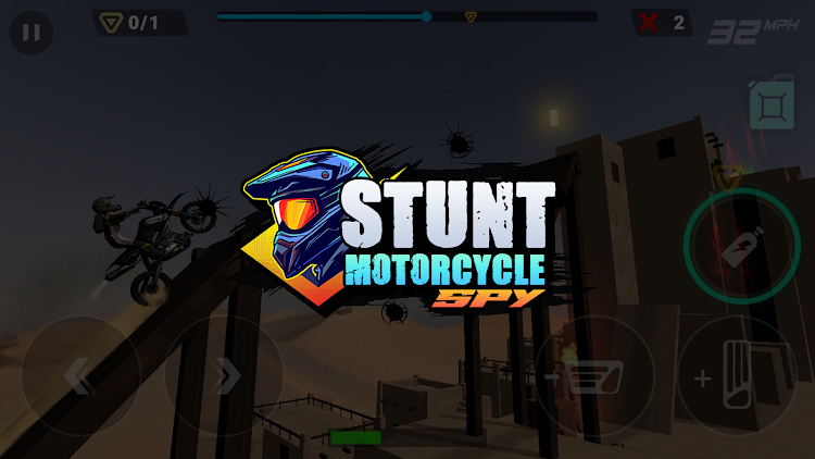 #9. Stunt Motorcycle: Extreme Spy (Android) By: Pulsar Studio Games