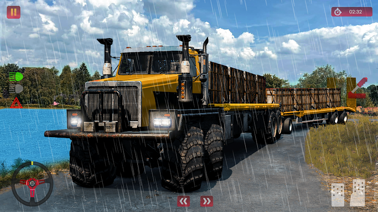 #3. Russian Truck Driver Simulator (Android) By: AUT GAMING STUDIO