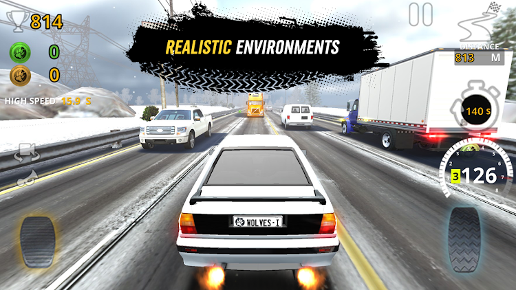 #5. Traffic Tour Classic - Racing (Android) By: Wolves Interactive ™️