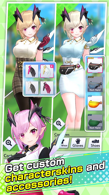 #6. NEKO GOLF -Anime GOLF- (Android) By: COLOPL, Inc.