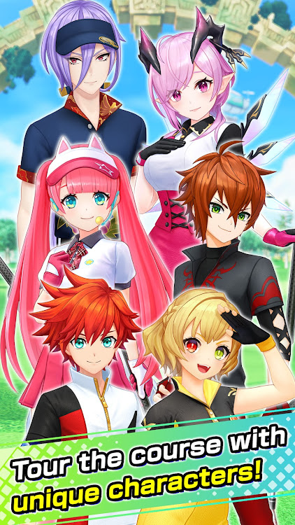 #8. NEKO GOLF -Anime GOLF- (Android) By: COLOPL, Inc.