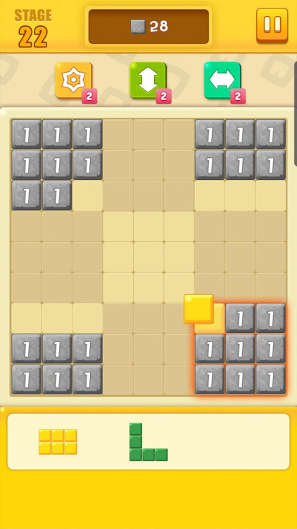 #5. Block Cross Puzzle (Android) By: mobirix