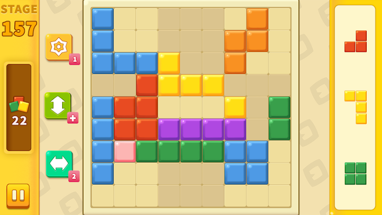 #9. Block Cross Puzzle (Android) By: mobirix